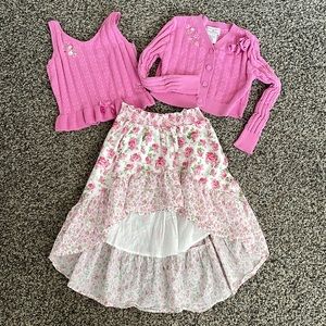 American Girl LoveShackFancy skirt & sweater set
